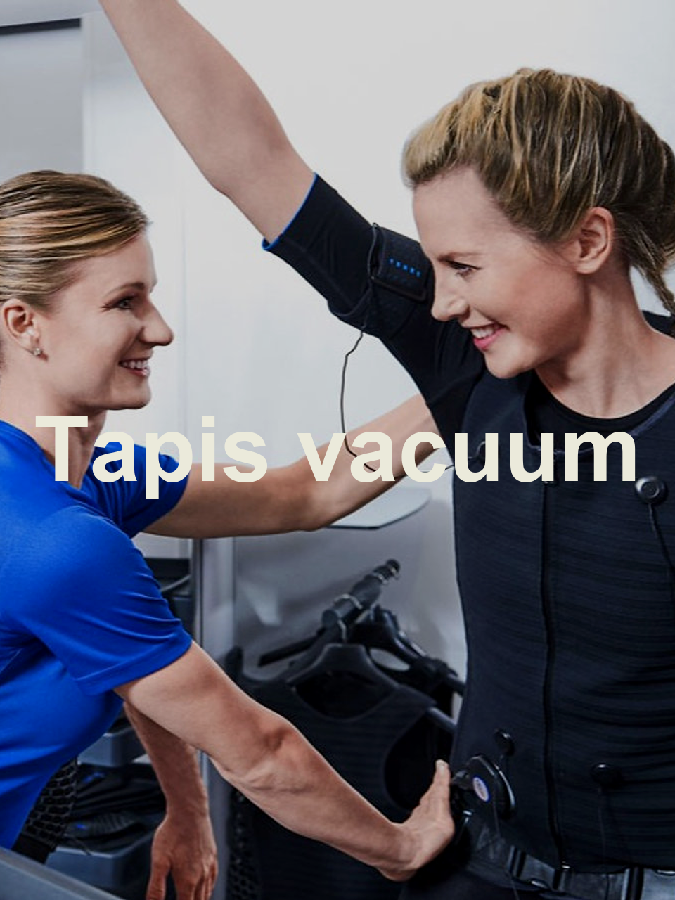 Tapis vacuum — technologie Sculpt Bodytech Marseille