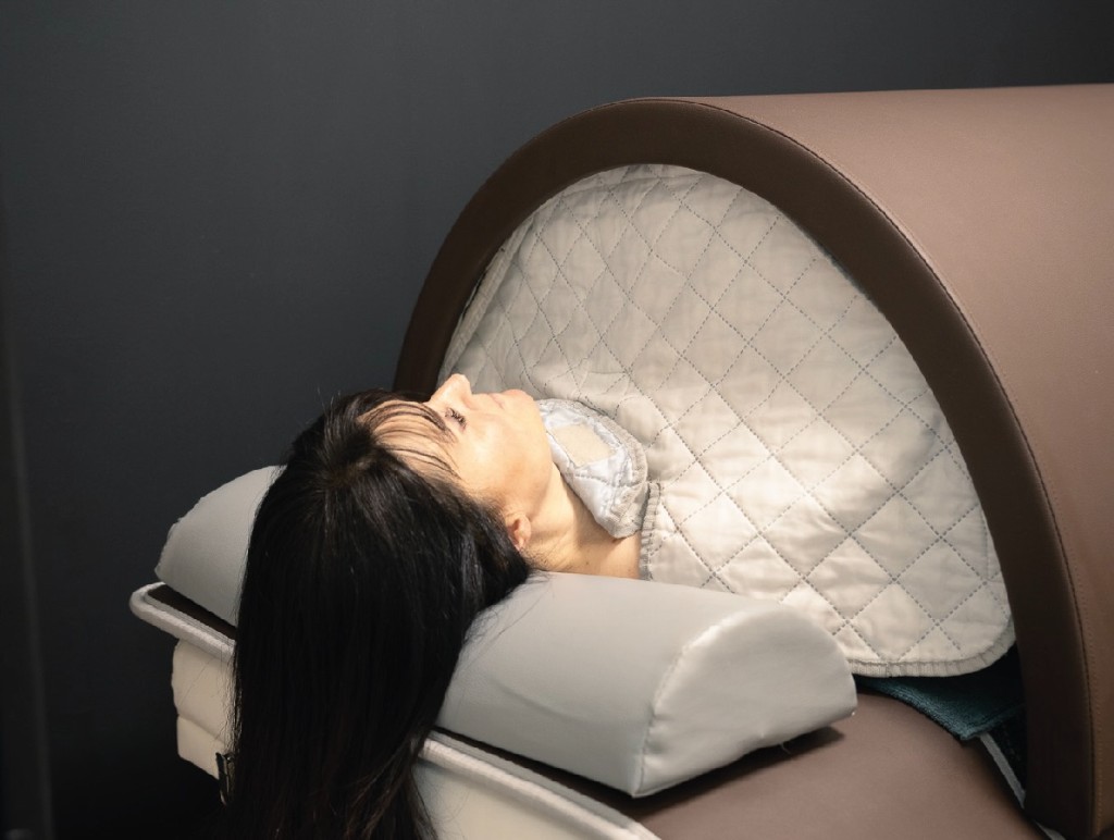Espace bien-être et récupération au centre Sculpt Bodytech